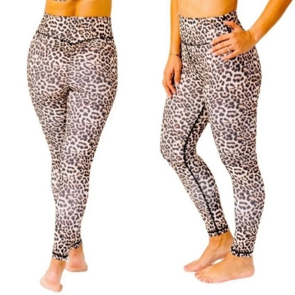 ZYIA Active Leopard Brilliant Scrunchy What Hi-
Rise 7/8 Legging